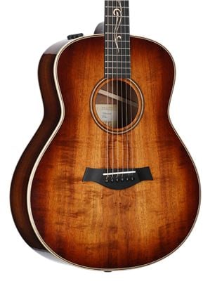 Taylor GT K21e Acoustic Electric Guitar with Case Body Angled View